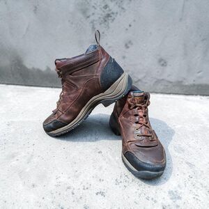 Ariat Women’s Terrain H2O Waterproof Brown Leather Hiking Boots - Size 6.5